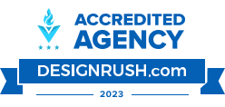 DesignRush Badge 2023 light